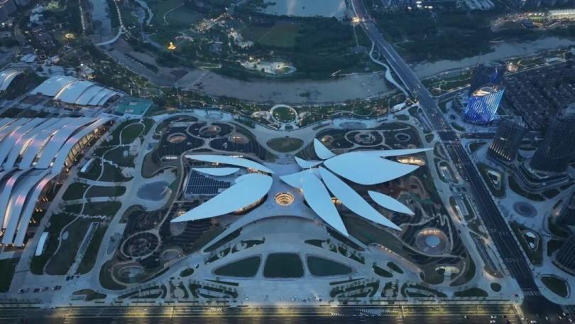 Boutique Canlón | Apreciação do projeto vencedor do prêmio Jinyu: Projeto do Centro Cultural e de Arte da Cidade de Ciência e Tecnologia do Futuro de Anji 'Duas Montanhas'