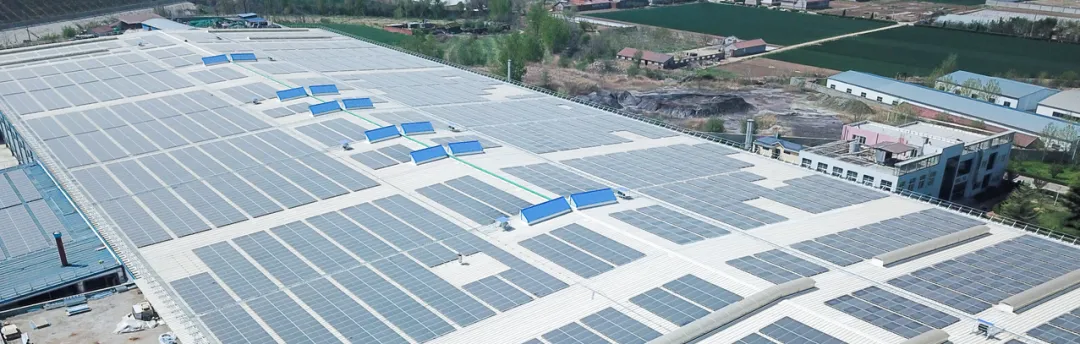 Shandong MANN + HUMMEL fotovoltaico no telhado