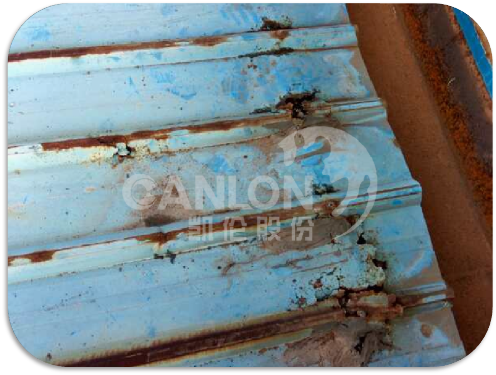  telhados em chapa de a&ccedil;o de cor tradicional.