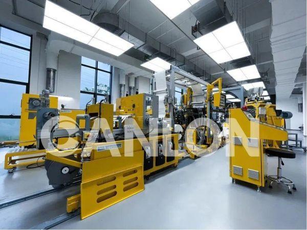 linha de produ&ccedil;&atilde;o piloto de impermeabiliza&ccedil;&atilde;o canlon