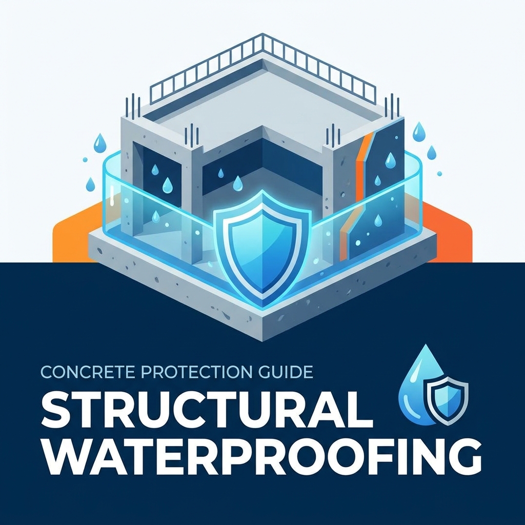 O que é impermeabilização estrutural? Um guia completo para proteção de estruturas de concreto