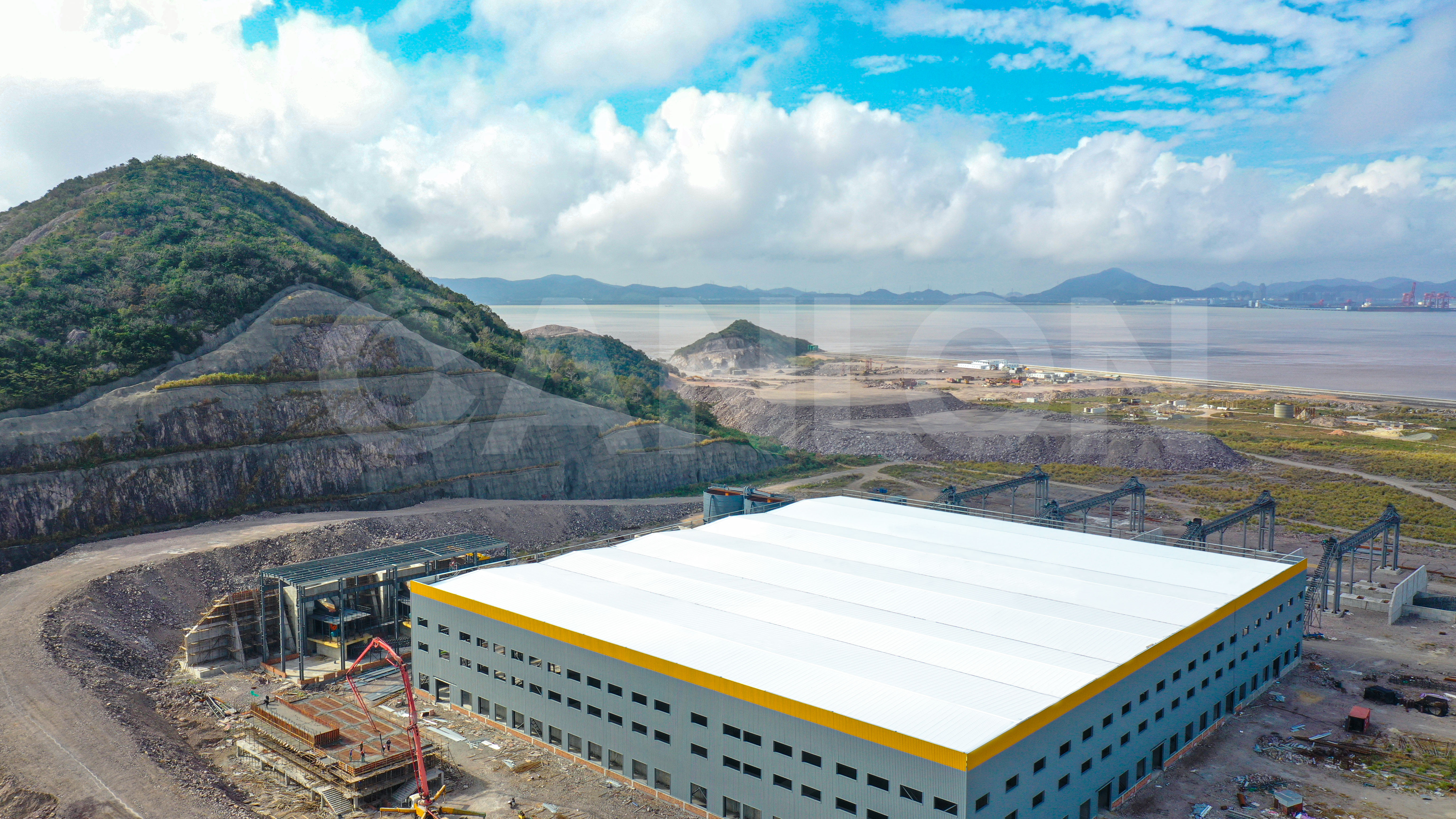 Excelente Canlão |Painel metálico TMP instalado em projeto industrial importante de dezenas de bilhões na ilha de Jinboyu, cidade de Zhoushan