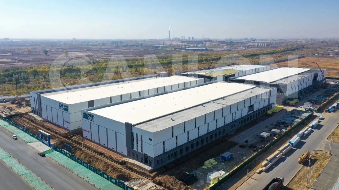 'Tiantian Hetao' parque log&iacute;stico de cadeia de frio para armazenamento de produtos frescos