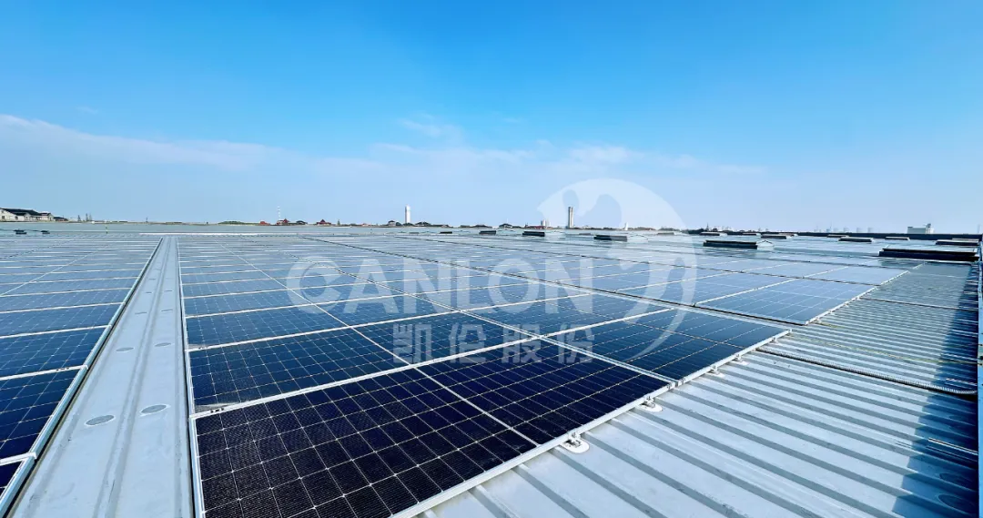 Sistema de telhado fotovoltaico Canlon